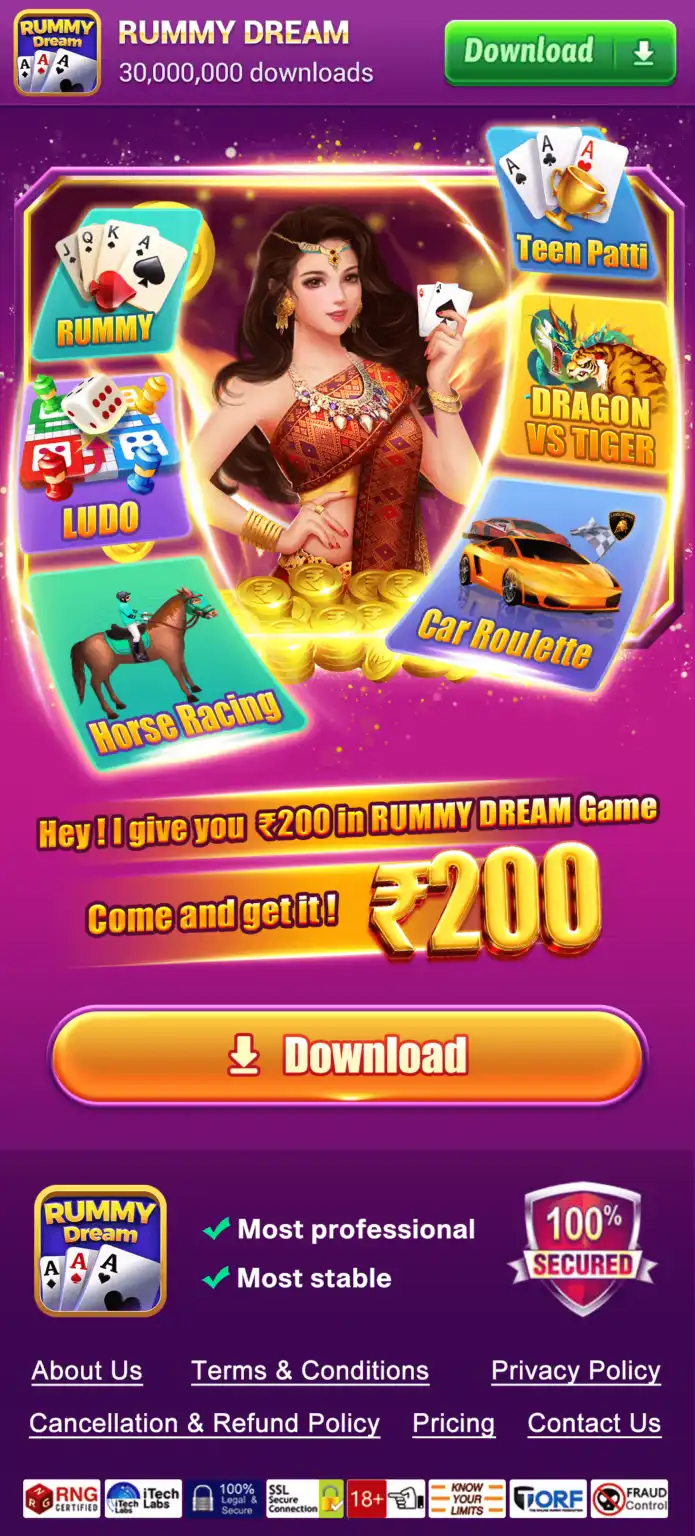 Rummy-Dream-Download-Page